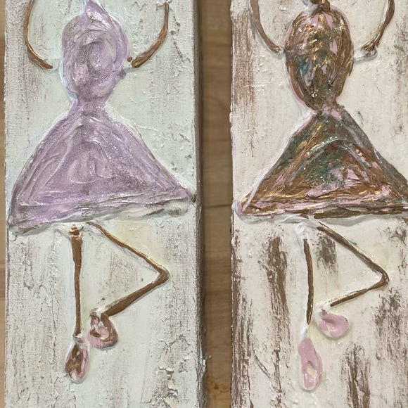 KJS ORIGINAL DANCER PAINTINGS - Picture 4 of 14